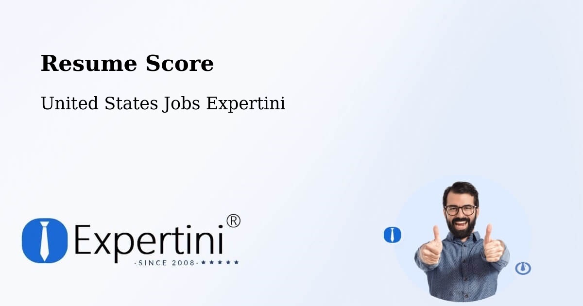 Resume Score & Job Description Match Tool – Fords - United States Jobs Expertini